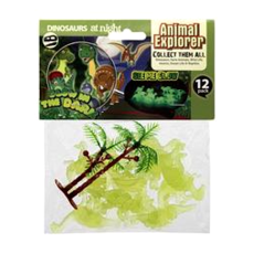 Glow in the Dark Dinosaurs 5 - 6cm each